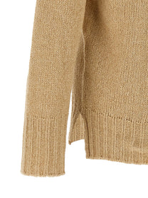 ma' ry' ya Bouclé Sweater Beige