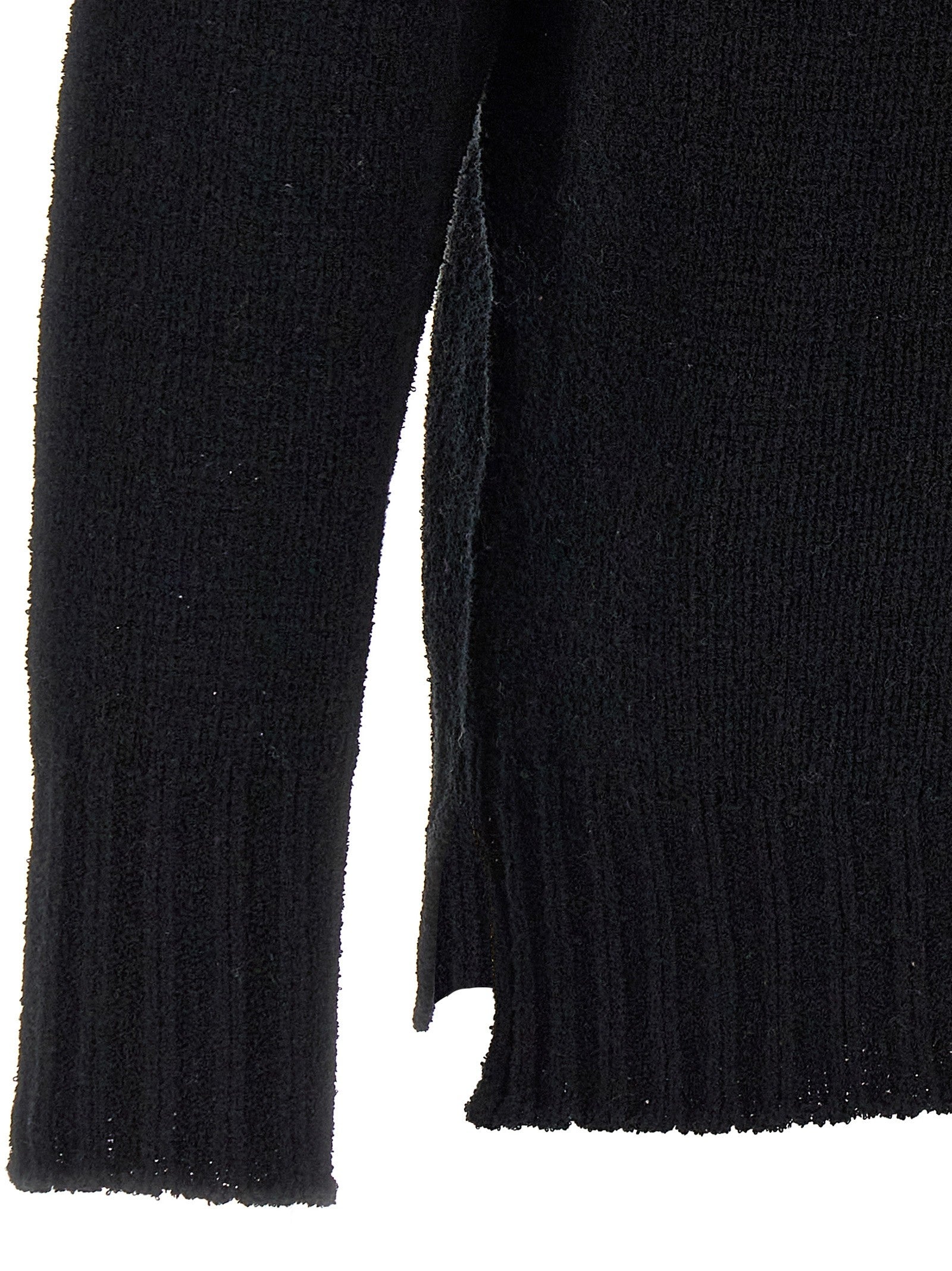 ma' ry' ya Bouclé Sweater Black