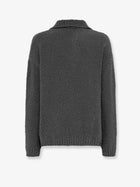 Laneus Men's Bouclè Texture Sweater Grey