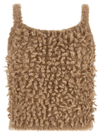 Peserico Bouclé Top Beige