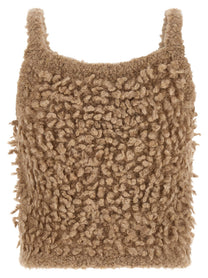 Peserico Bouclé Top Beige