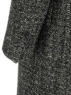 Dolce &amp; Gabbana Bouclé Wool Coat White, view 4