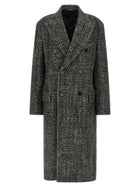 Dolce &amp; Gabbana Bouclé Wool Coat White