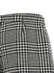 self-portrait Bouclé Wool Skort White