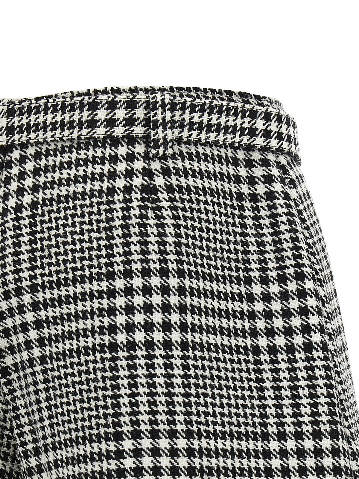 self-portrait Bouclé Wool Skort White, view 4