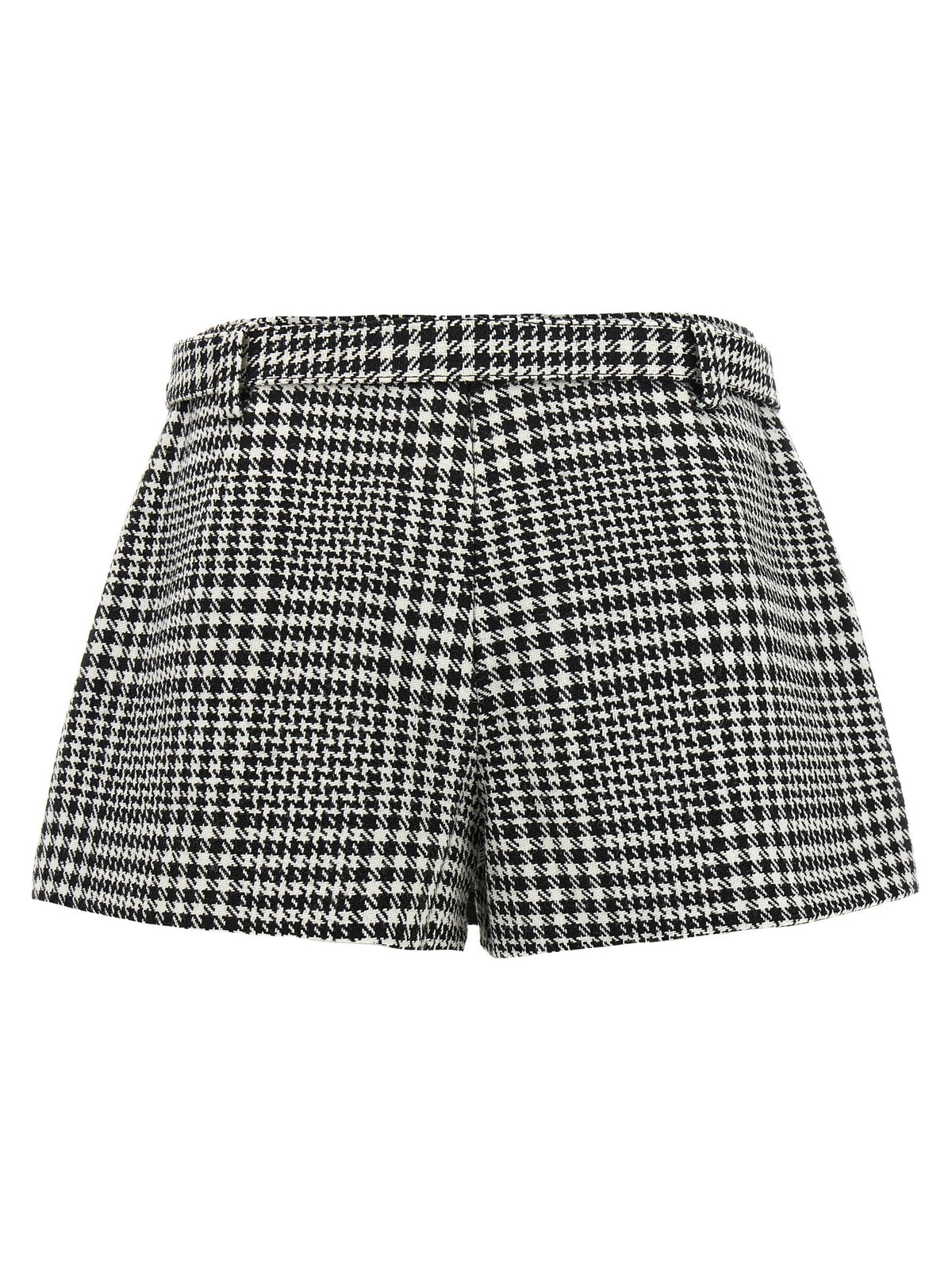 self-portrait Bouclé Wool Skort White, view 2