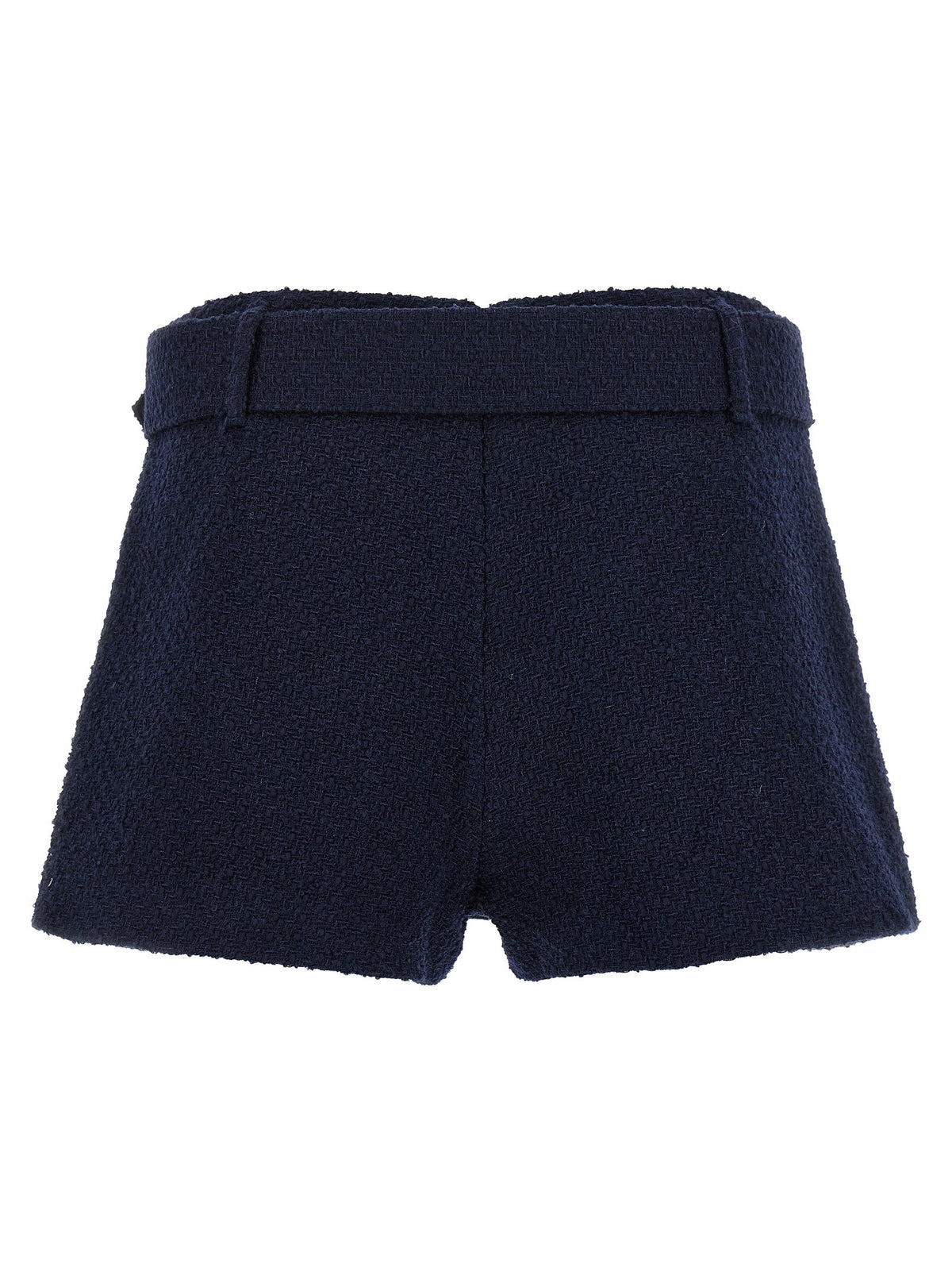 self-portrait Bouclé Wool Skort Blue, view 2