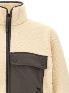 Maison Kitsuné Bouclette Fleece Jacket Beige