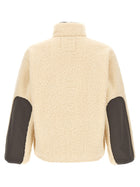 Maison Kitsuné Bouclette Fleece Jacket Beige