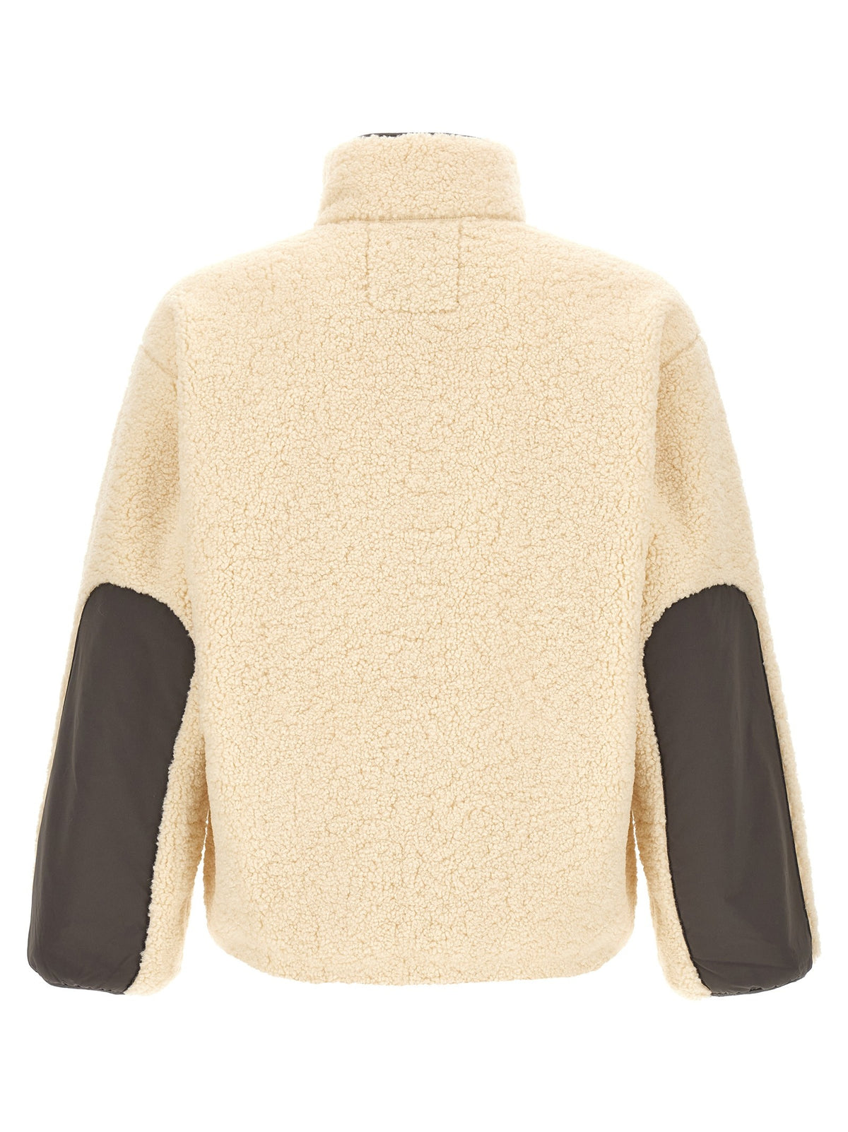 Maison Kitsuné Bouclette Fleece Jacket Beige