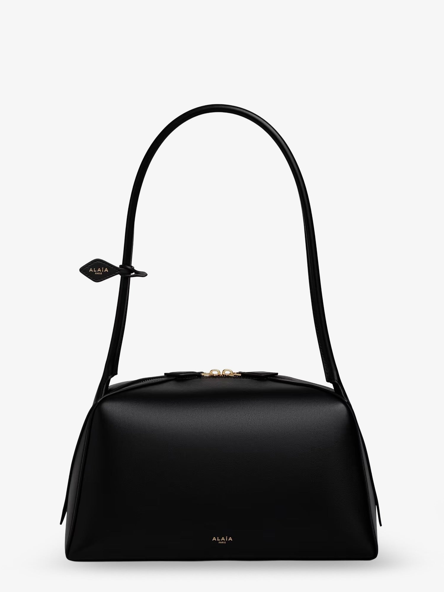 ALAÏA Women's Bouledogue Leather Shoulder Bag Black