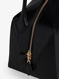 ALAÏA Women's Bouledogue Leather Shoulder Bag Black