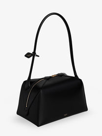 ALAÏA Women's Bouledogue Leather Shoulder Bag Black