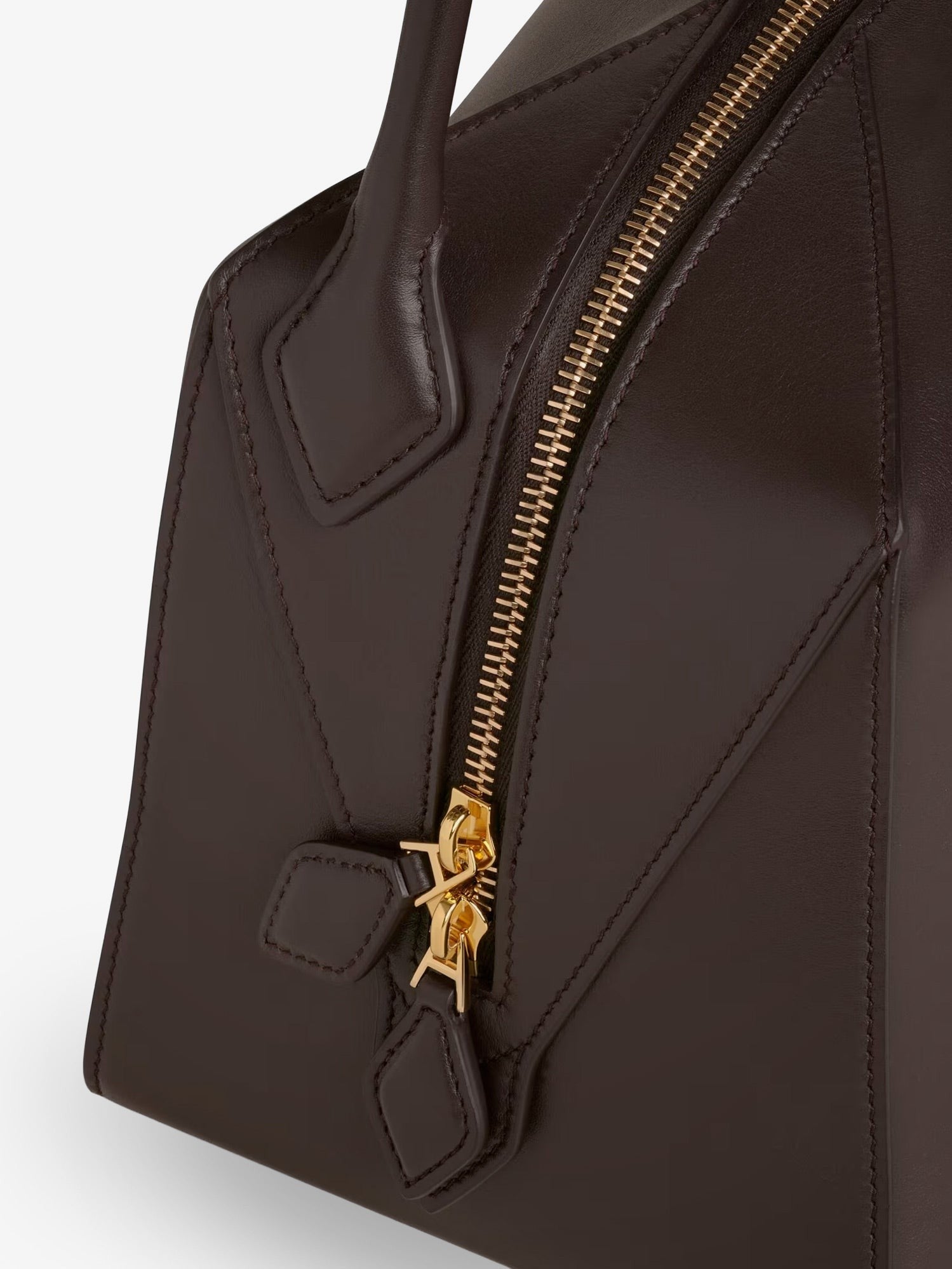 ALAÏA Women's Bouledogue Leather Shoulder Bag Brown