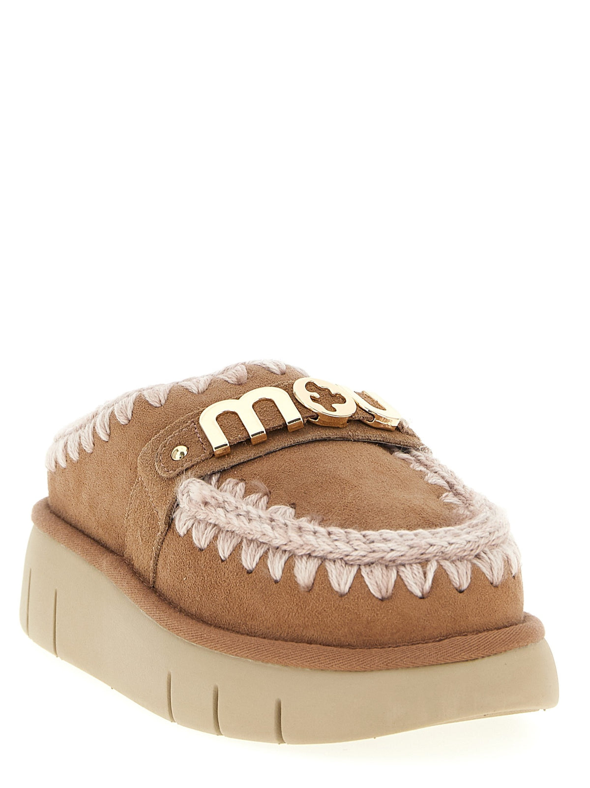 Mou Bounce Clog Sabots Gold, view 2