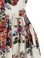Dolce &amp; Gabbana Bouquet Di Fiori Dress White, view 4