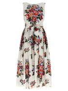 Dolce &amp; Gabbana Bouquet Di Fiori Dress White