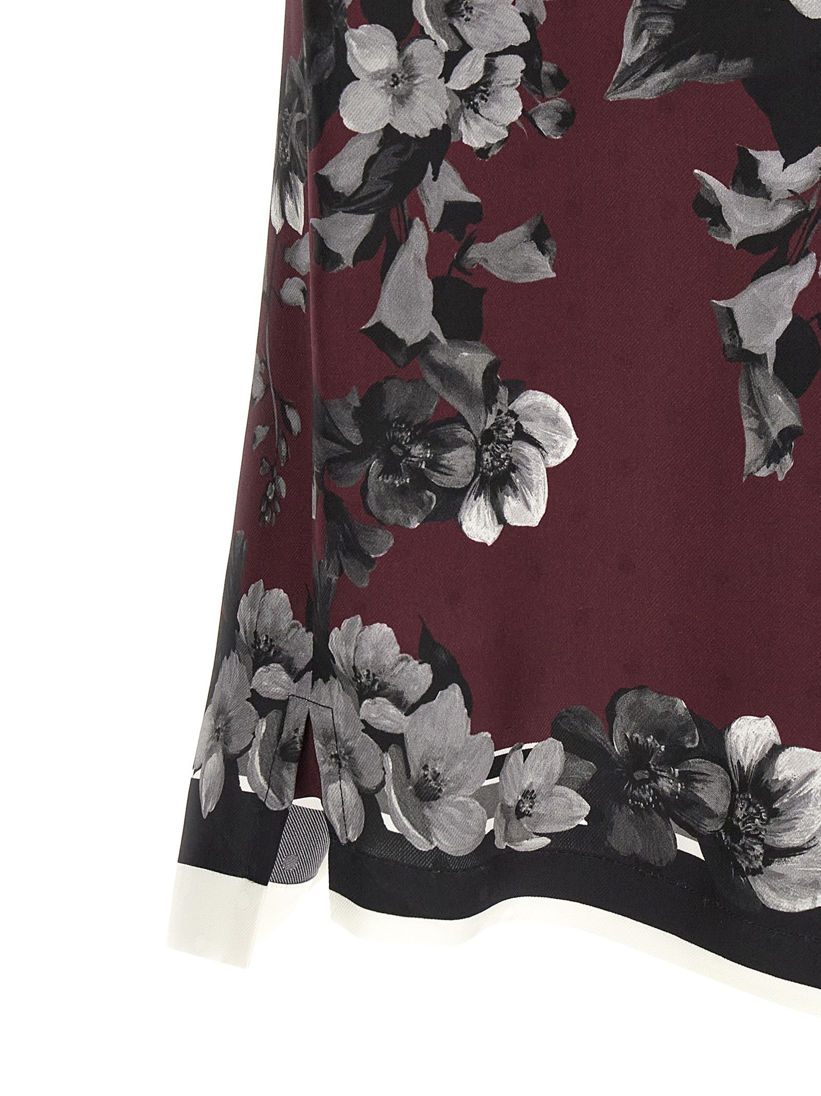 Dolce &amp; Gabbana Bouquet Fiori Shirt Red
