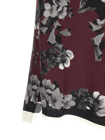 Dolce &amp; Gabbana Bouquet Fiori Shirt Red