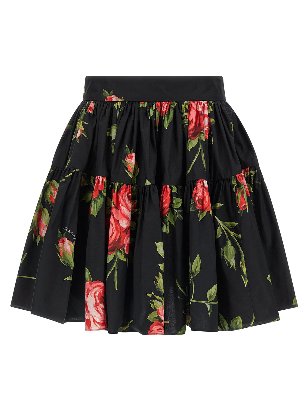 Dolce &amp; Gabbana Women's Cotton Skirt Black