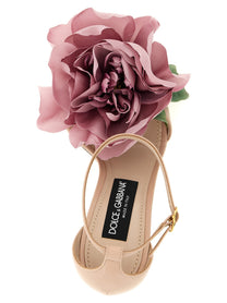 Dolce &amp; Gabbana Bouquet Sandals Blue