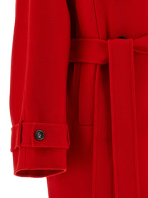 Sportmax Trench Coat Red