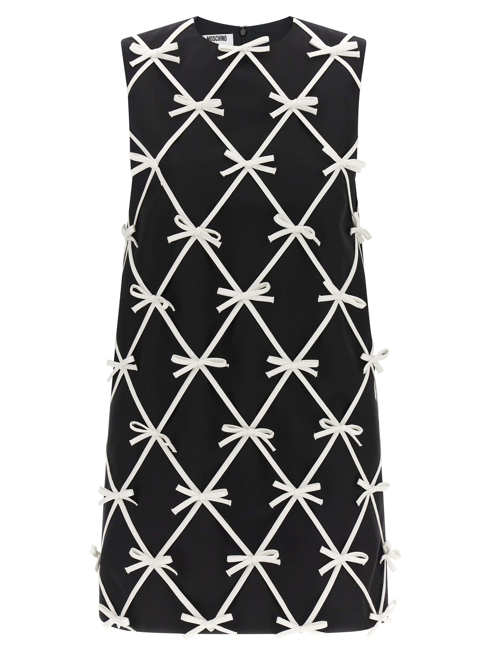Moschino Bow Dress White