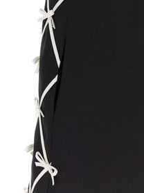 Moschino Bow Dress White
