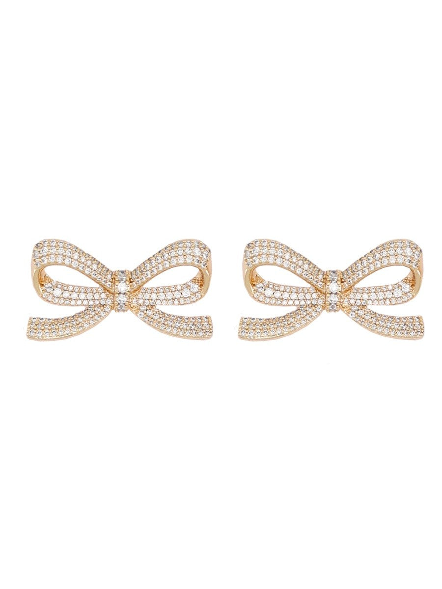 self-portrait Women's Bow Earrings Gold self-portrait