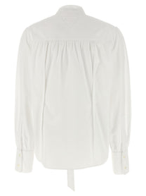 PRADA Bow Shirt White