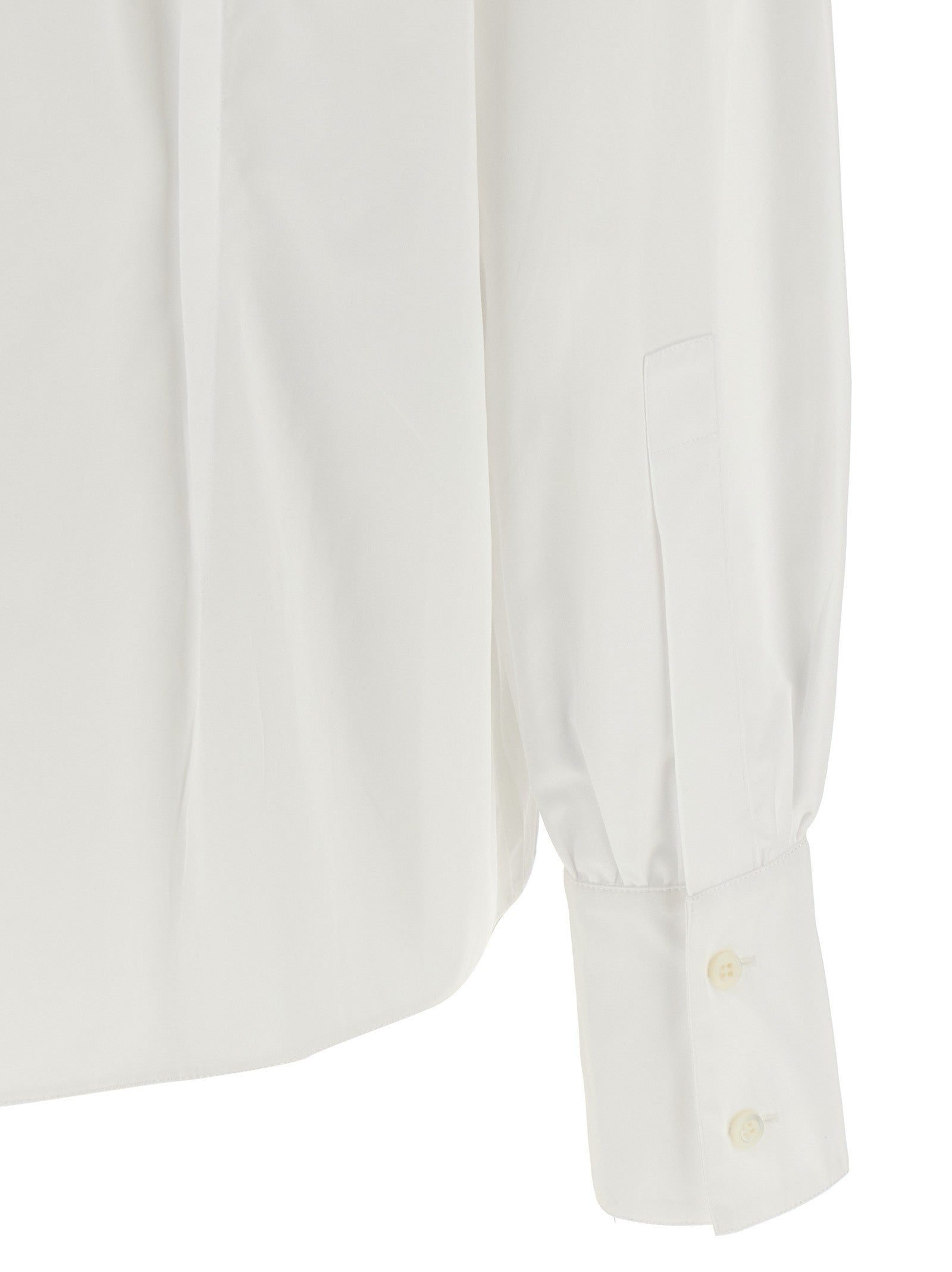 PRADA Bow Shirt White