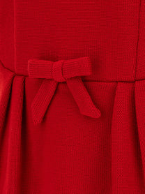 PRADA Bow Sweater Red