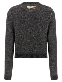 Moschino Bow Sweater Grey