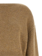 Ermanno Scervino Bow Sweater Beige