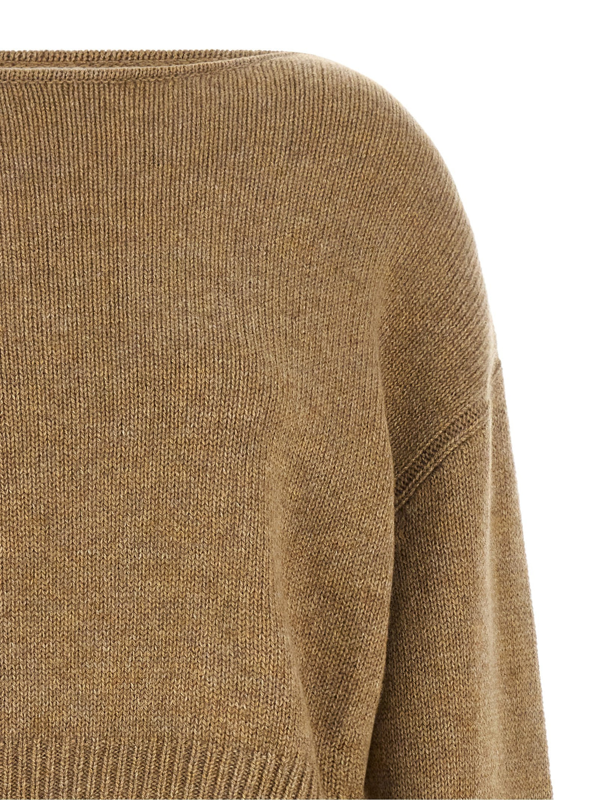 Ermanno Scervino Bow Sweater Beige