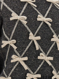 Moschino Bow Sweater Grey