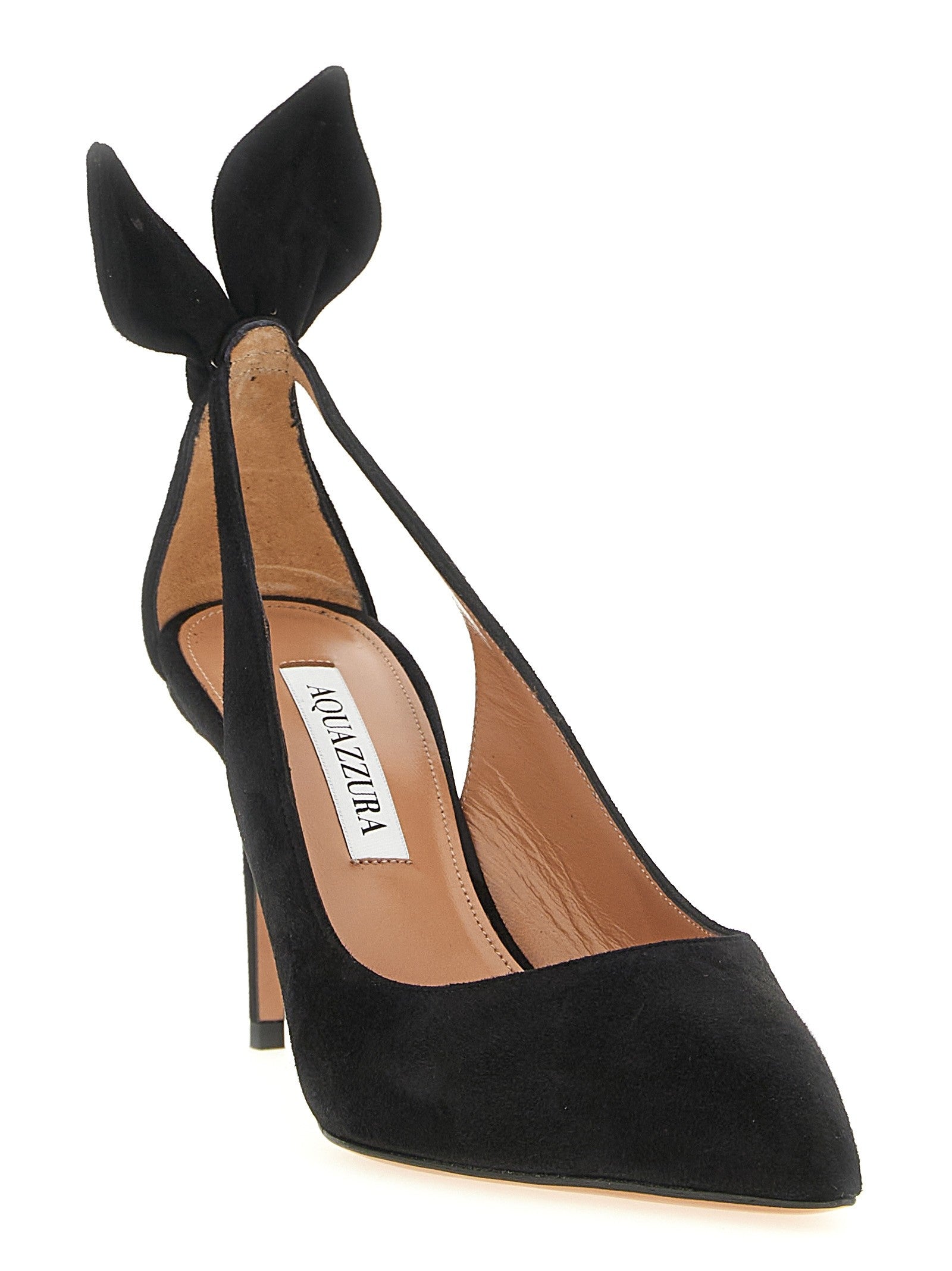 Aquazzura Bow Tie Pumps Black