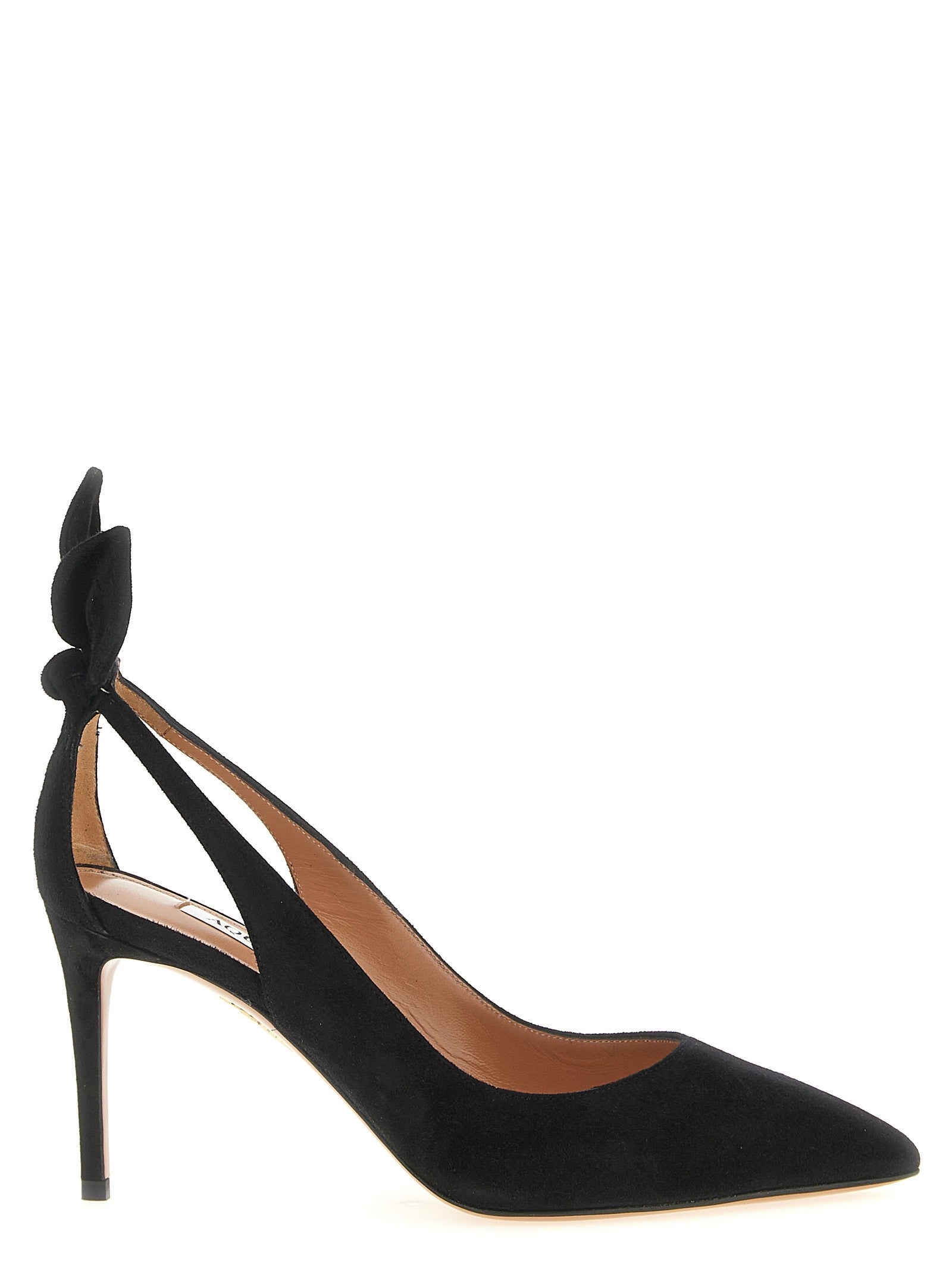 Aquazzura Bow Tie Pumps Black
