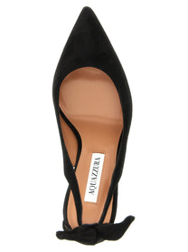 Aquazzura Bow Tie Pumps Black