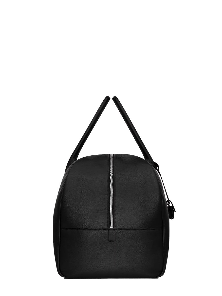 Saint Laurent Men's Bowling Duffle Bag Large Black