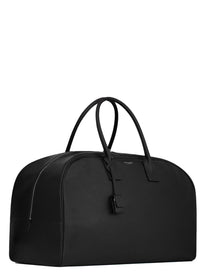 Saint Laurent Men's Bowling Duffle Bag Large Black