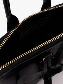Pinko Women's Bowling Escape Bag Leather Handbag Black
