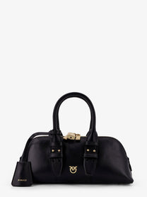 Pinko Women's Bowling Escape Bag Leather Handbag Black
