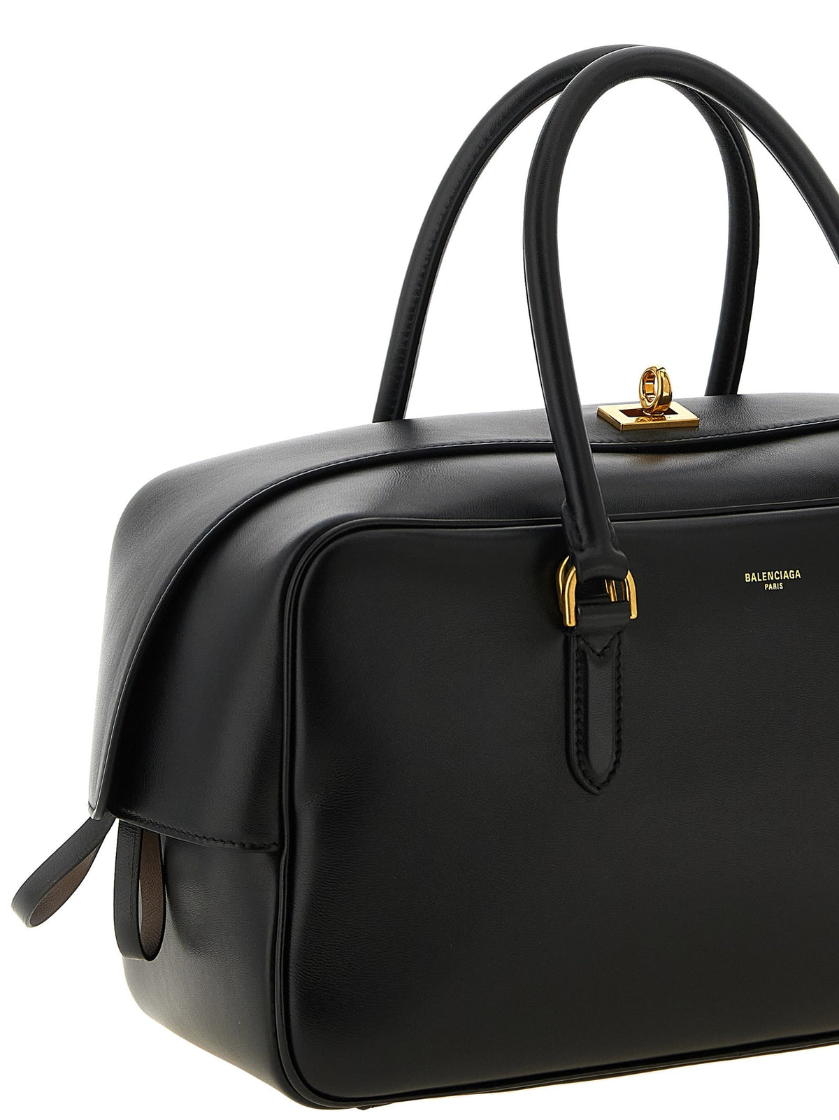 Balenciaga Bowling Le Medium Handbag Black