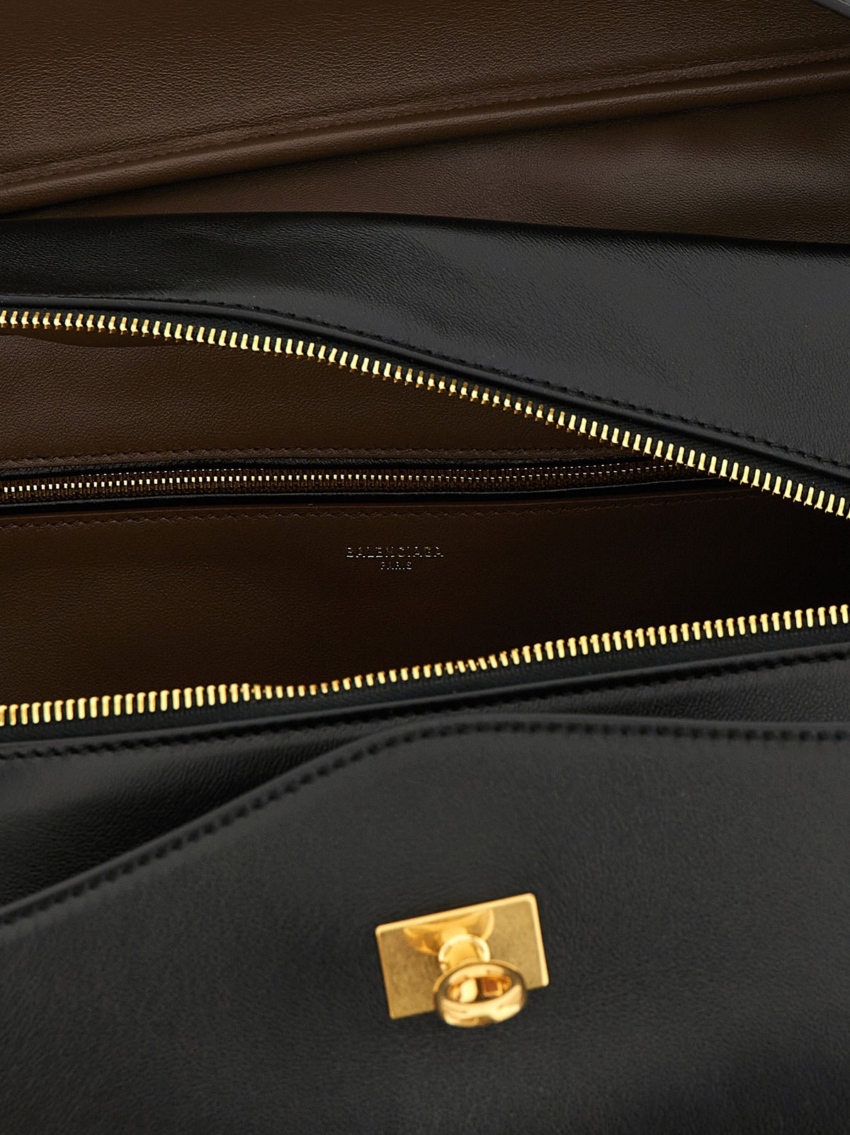 Balenciaga Bowling Le Medium Handbag Black