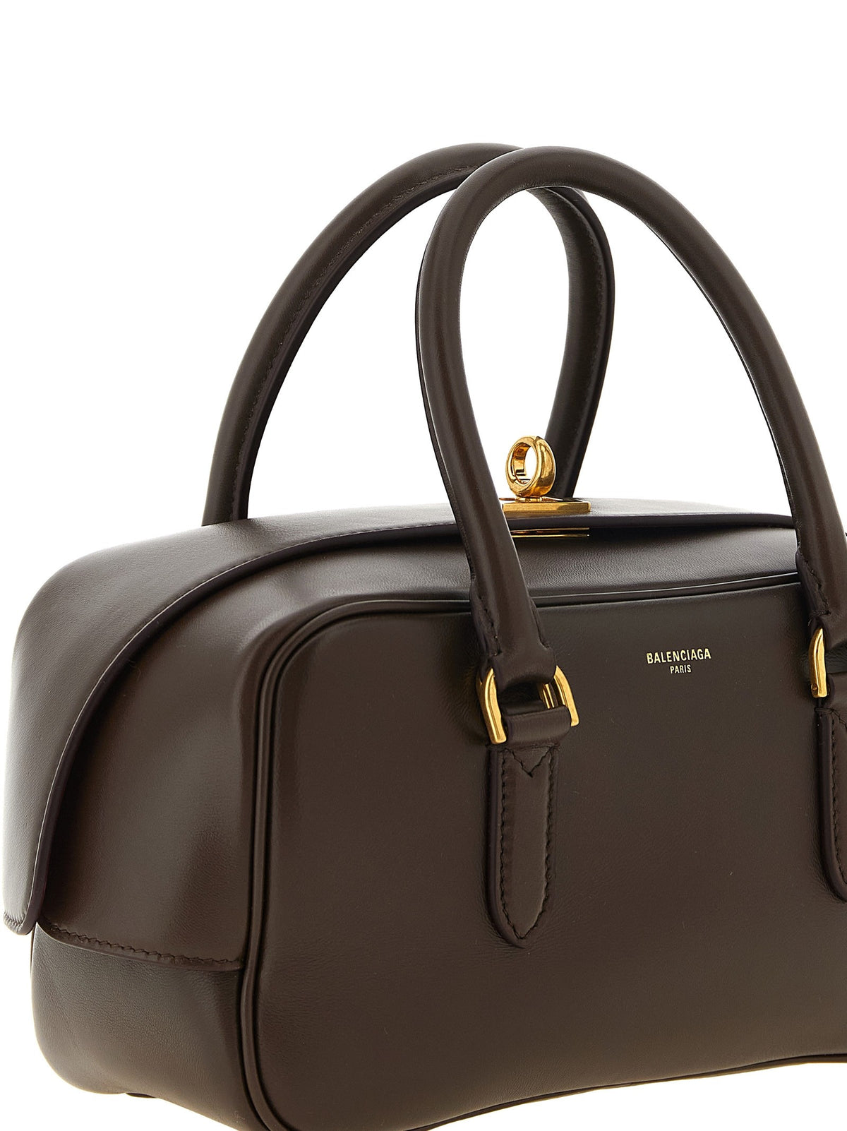 Balenciaga Bowling Le Small Handbag Brown