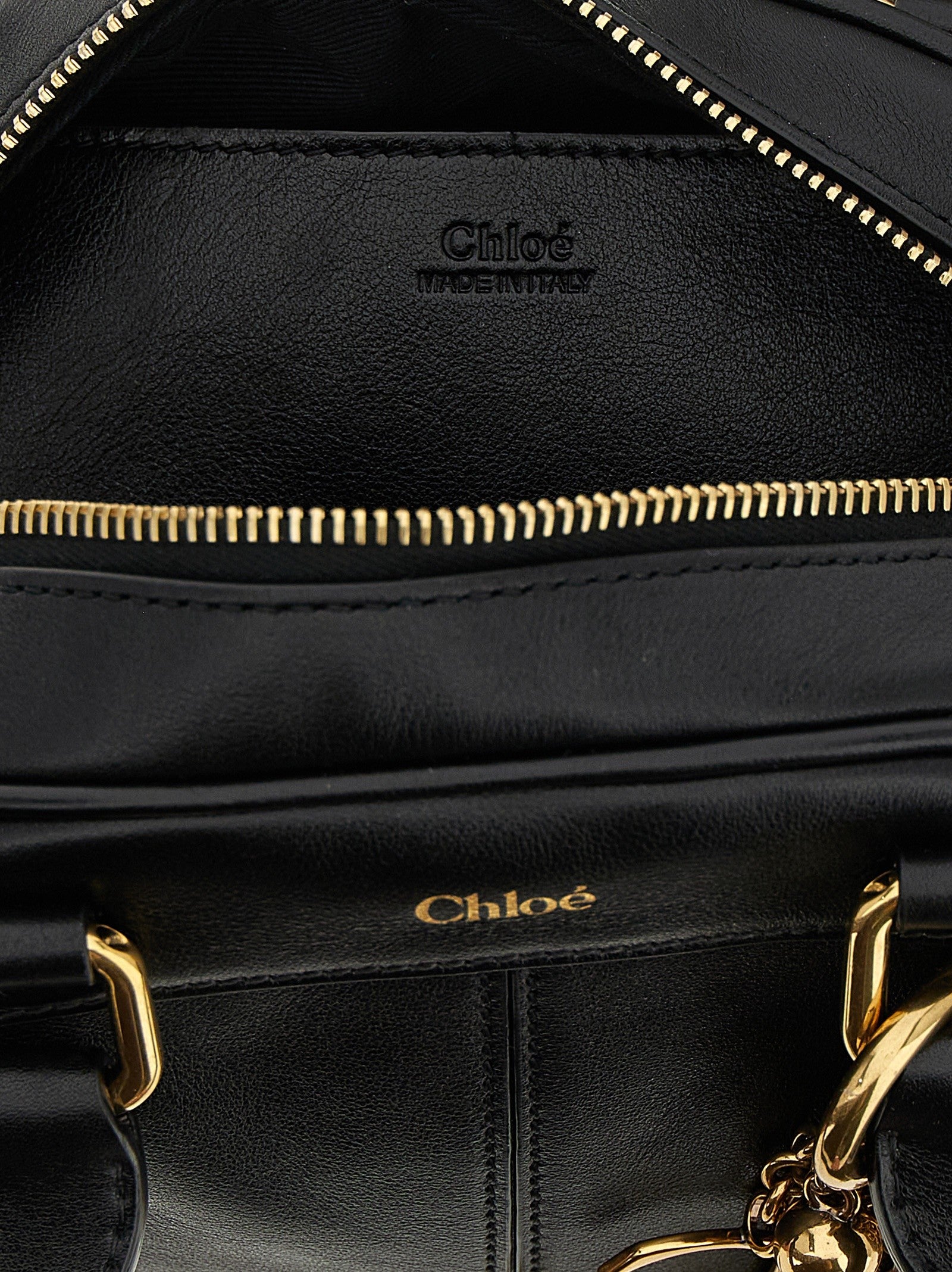 Chloé Bowling Piccola Handbag Black