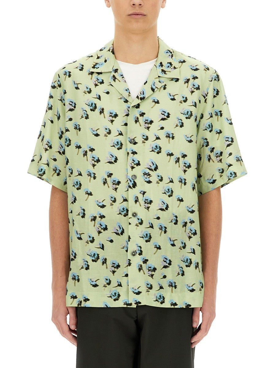 Paul Smith Men's Bowling Shirt Multicolor