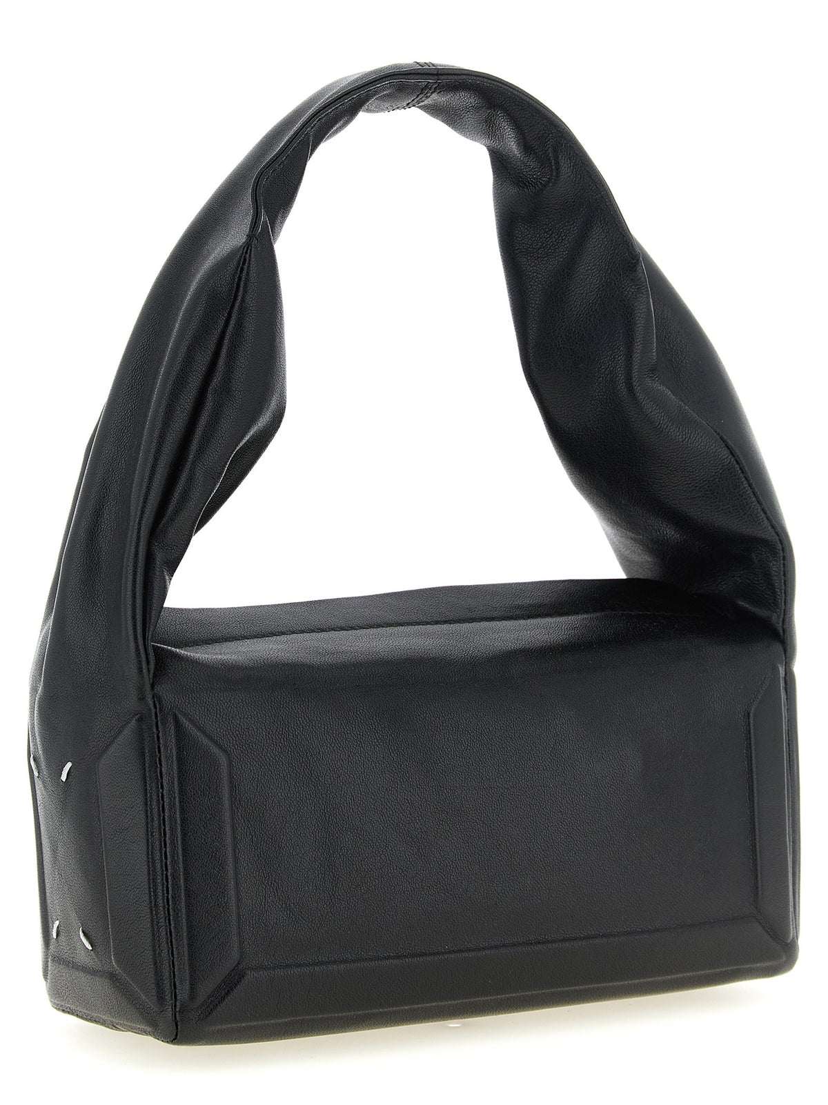Maison Margiela Box Bag East West Small Shoulder Bag Black, view 2