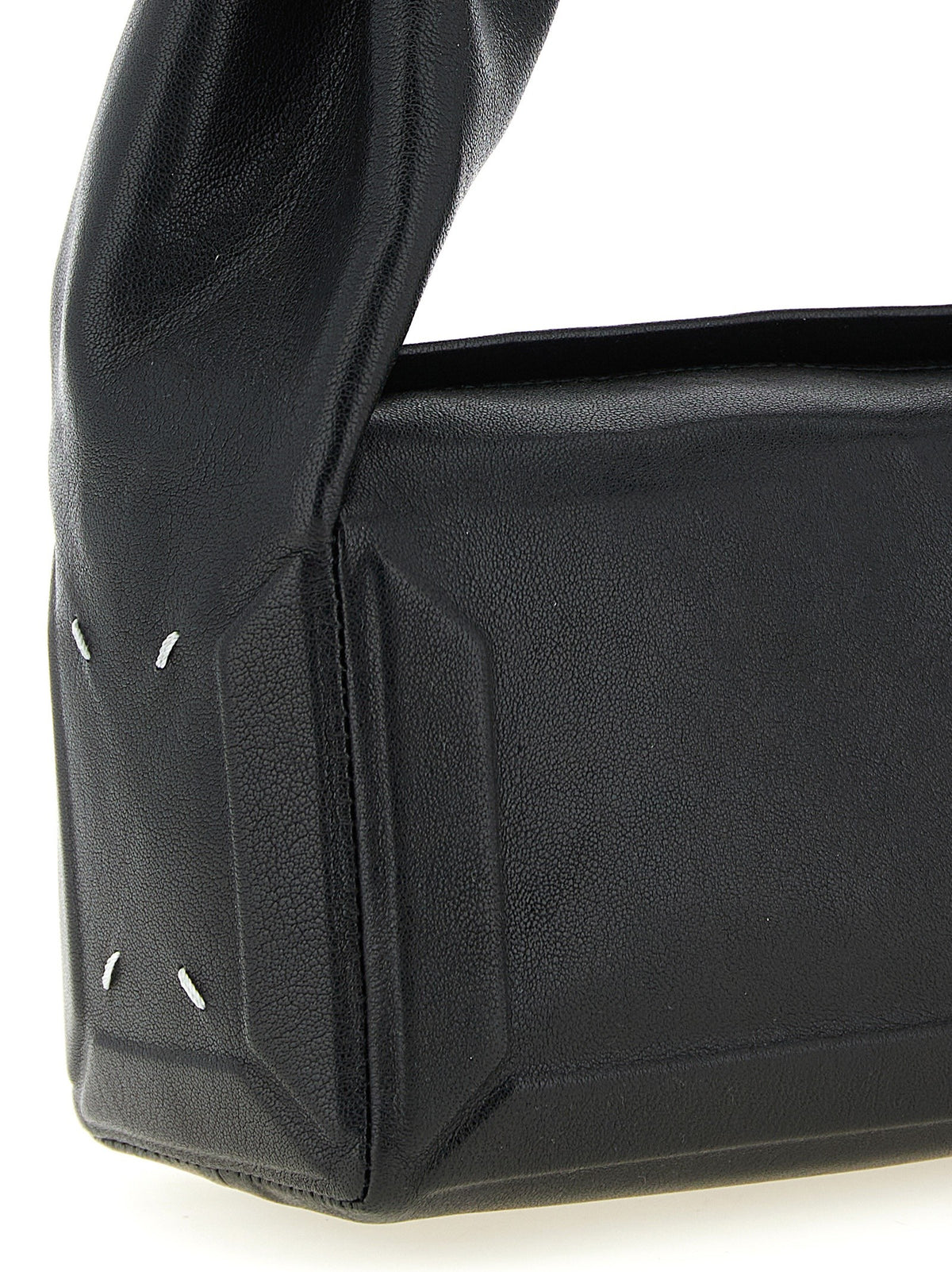 Maison Margiela Box Bag East West Small Shoulder Bag Black, view 3